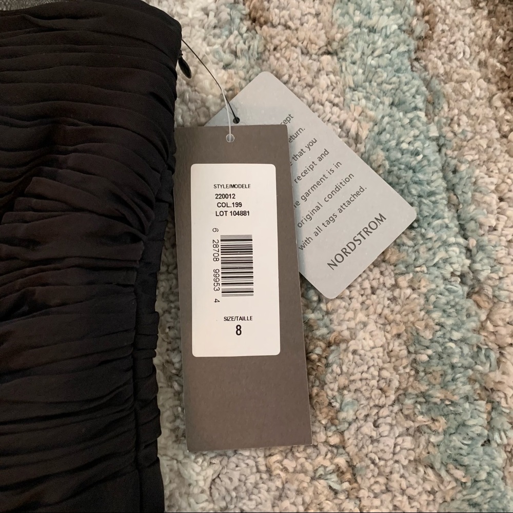NWT Monique Lhuillier ‘Cationic’ Ruched Dress - Picture 8 of 11